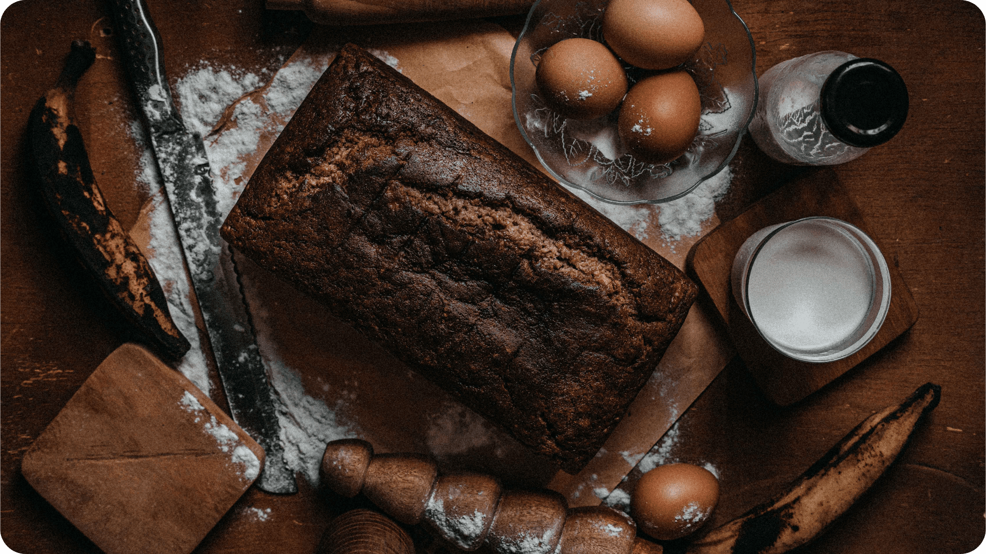 Recipe: Braaied Banana Bread with Honey Labneh & Pecan Praline - Donkey Long Tong